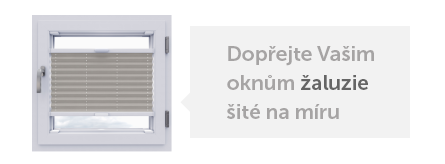 Žaluzie na míru